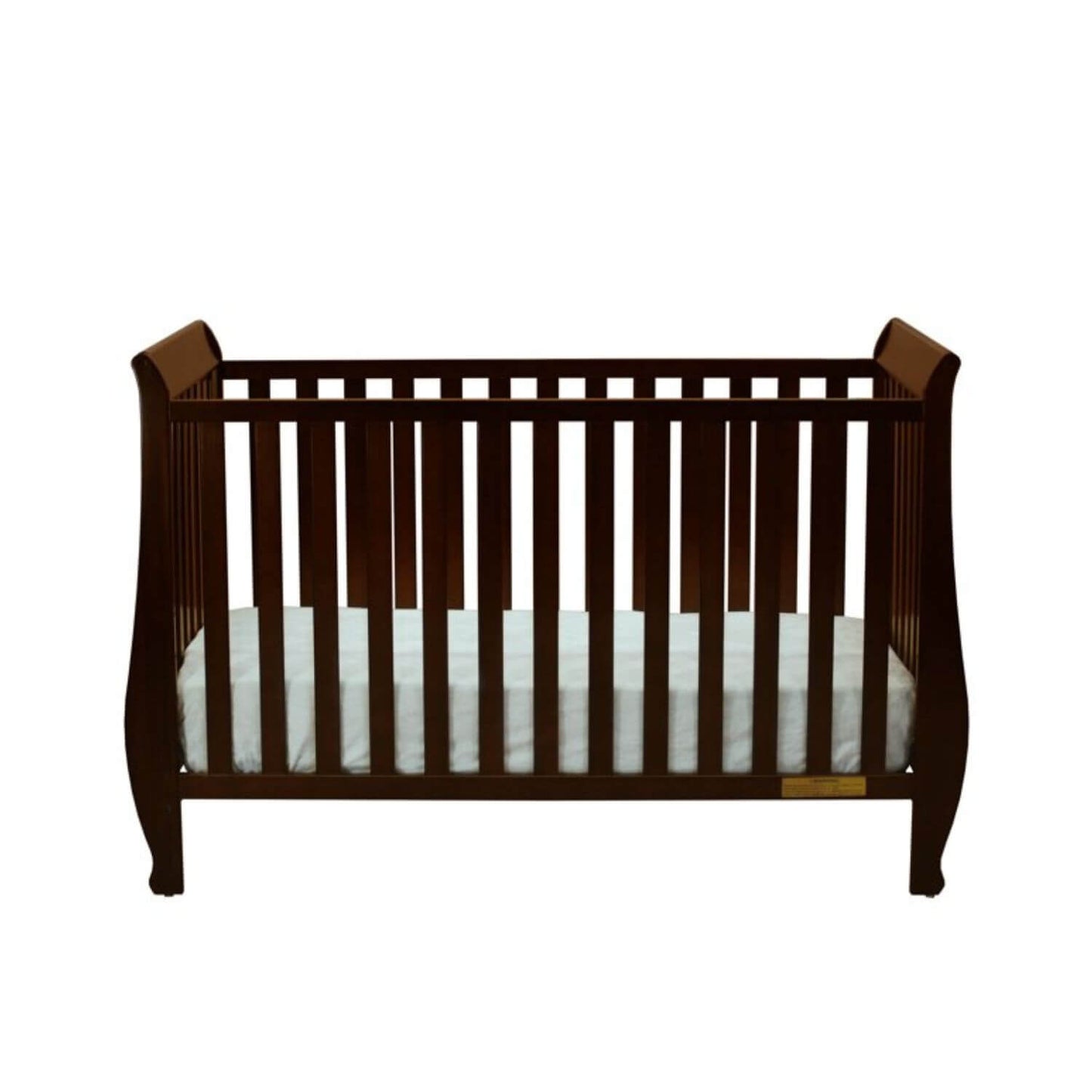 AFG Naomi 4-in-1 Baby Crib with Guardrail Espresso