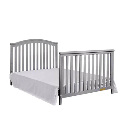AFG Naomi 4-in-1 Baby Crib with Guardrail Gray