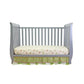 AFG Naomi 4-in-1 Baby Crib with Guardrail Gray