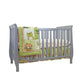 AFG Naomi 4-in-1 Baby Crib with Guardrail Gray