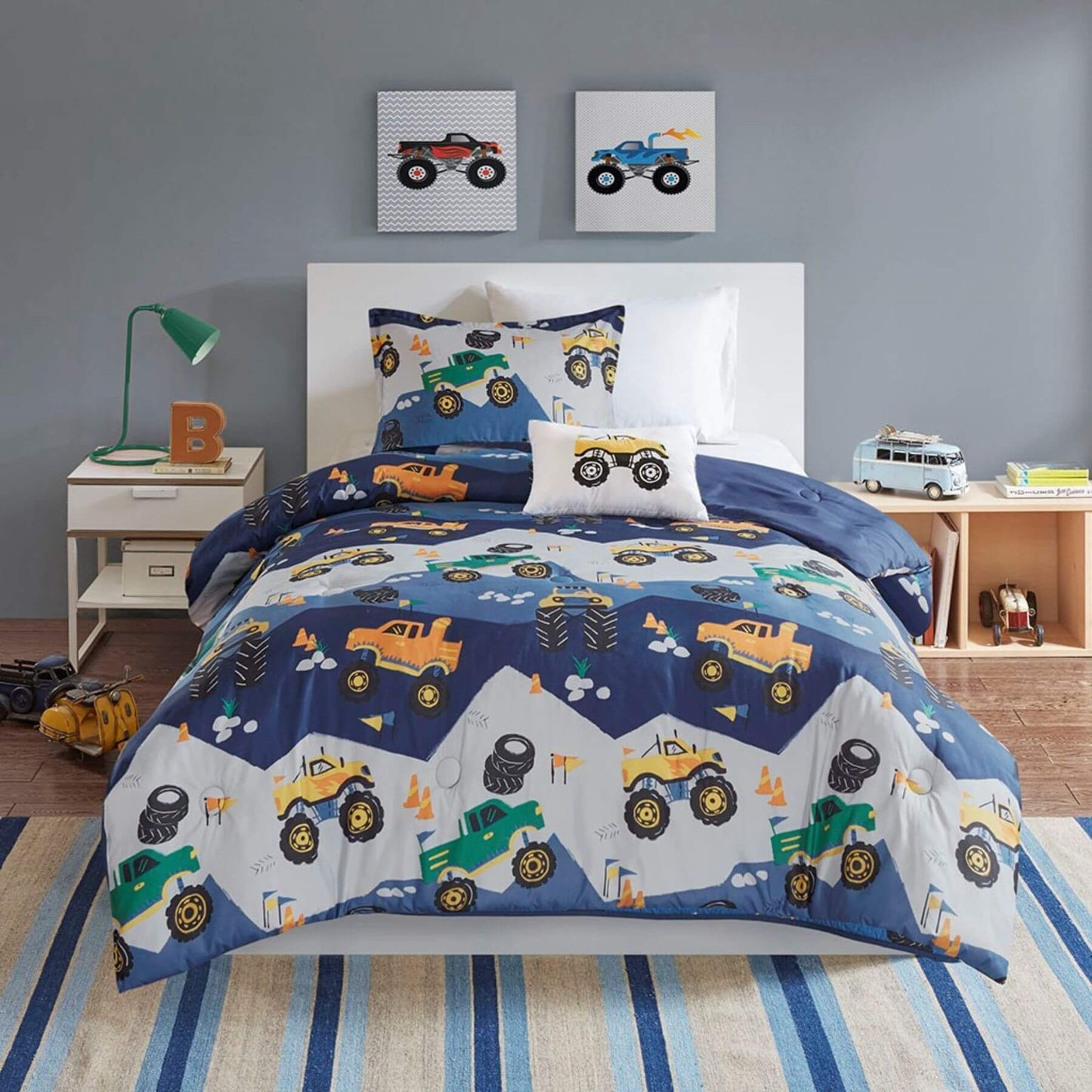 Nash Monster Truck Comforter Set