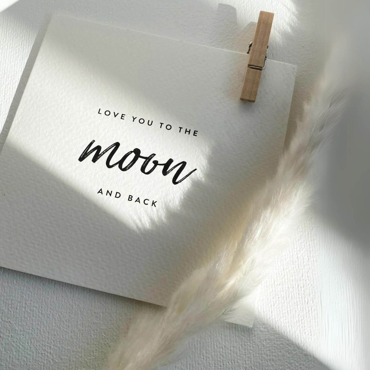 Gift Card 'Love You To The Moon And Back'