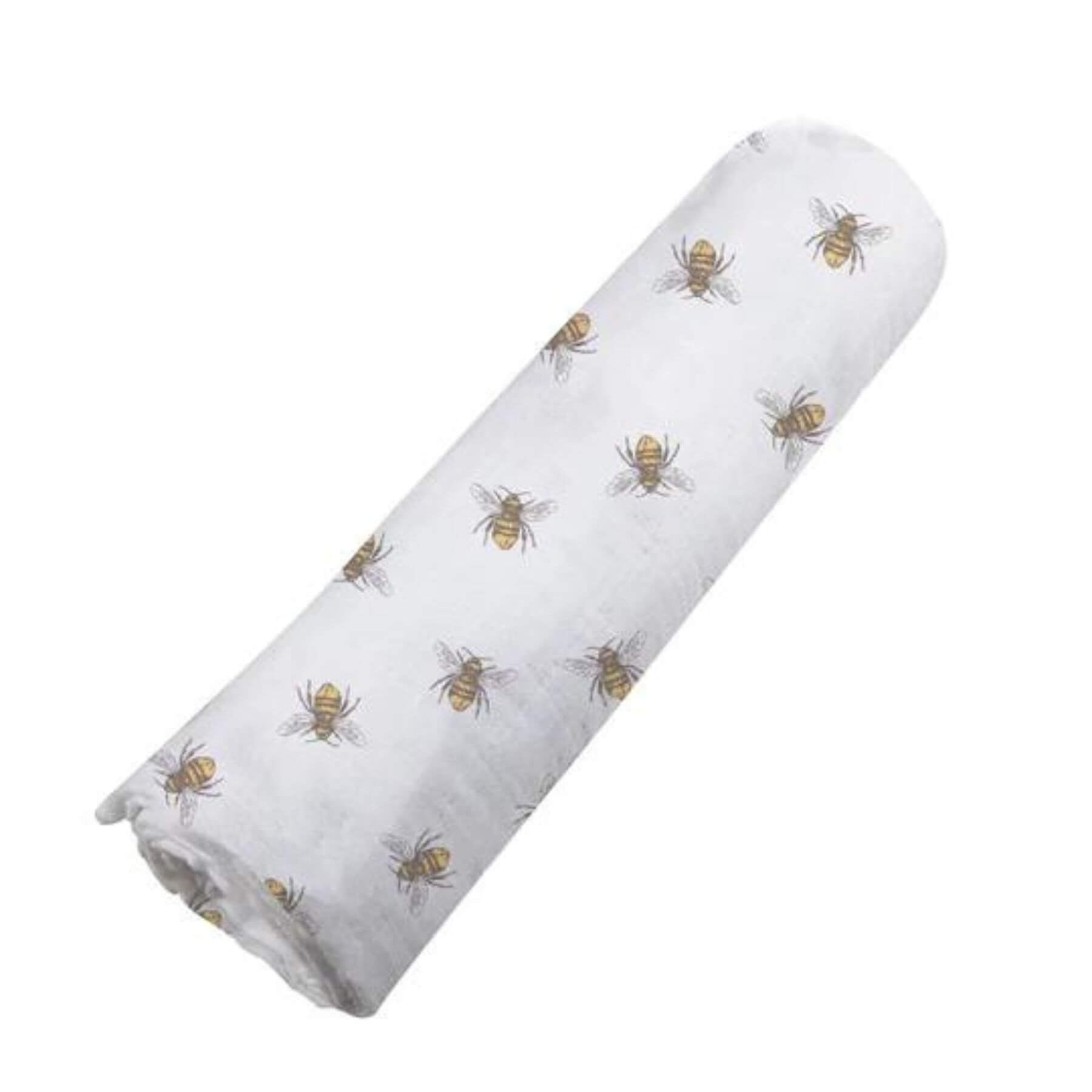 Newcastle Classic Honey Bee Bamboo Swaddle