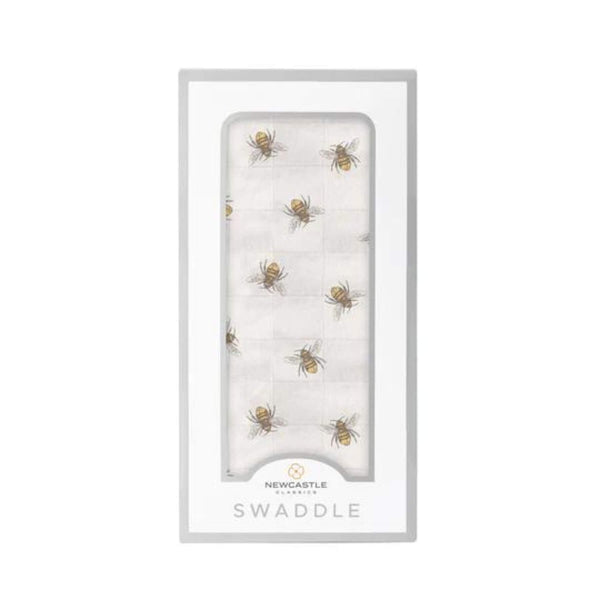 Newcastle Classic Honey Bee Bamboo Swaddle