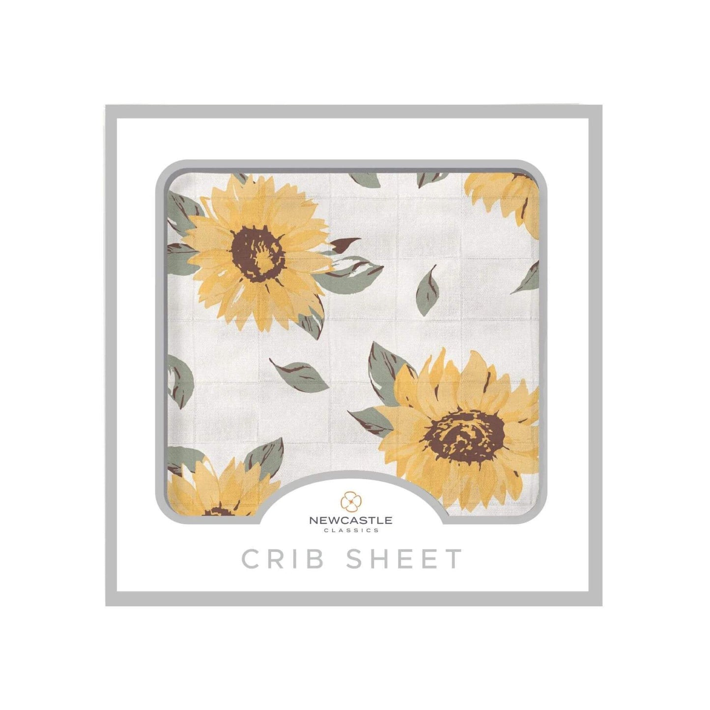 Newcastle Classic Sunflower Farm Crib Sheet