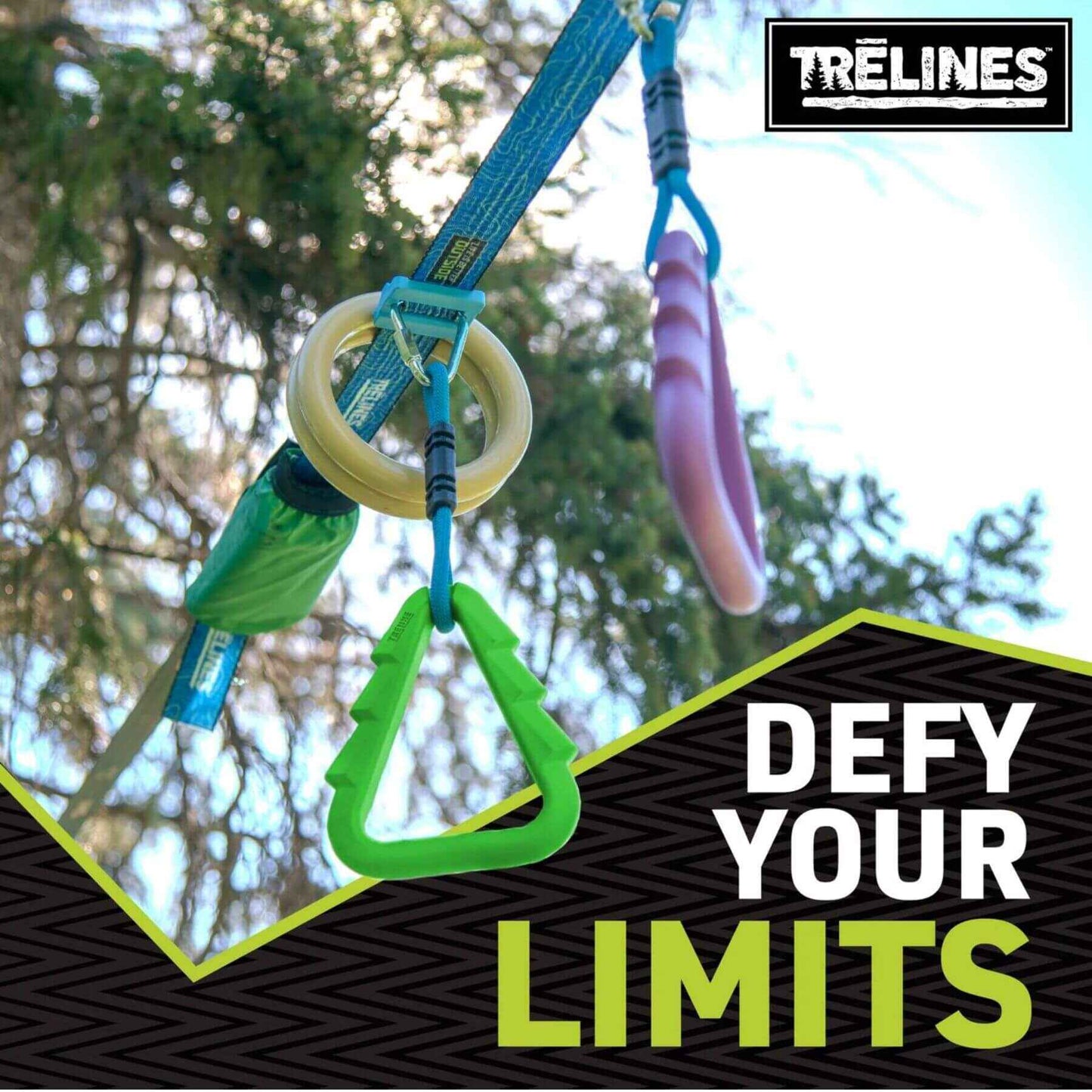 Detail of Trelines Ninja Adventure Line 36ft