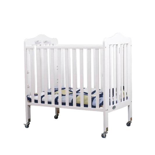 Orbelle Noa Three level Mini Portable Crib White