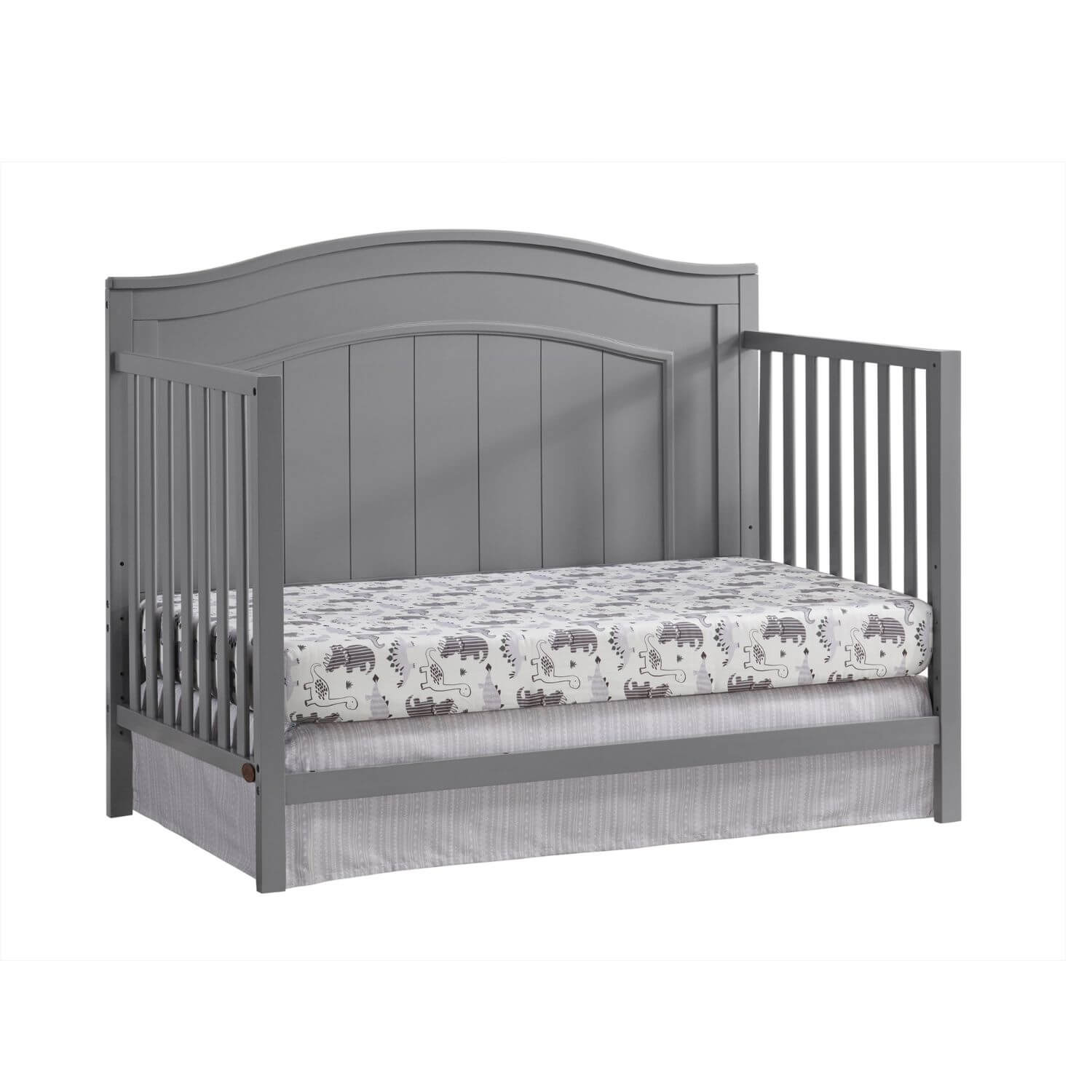 Oxford Baby Nolan 4-in-1 Convertible Crib | Dove Gray