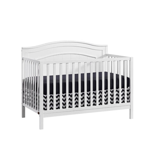 Oxford Baby Nolan 4-in-1 Convertible Crib | Snow White