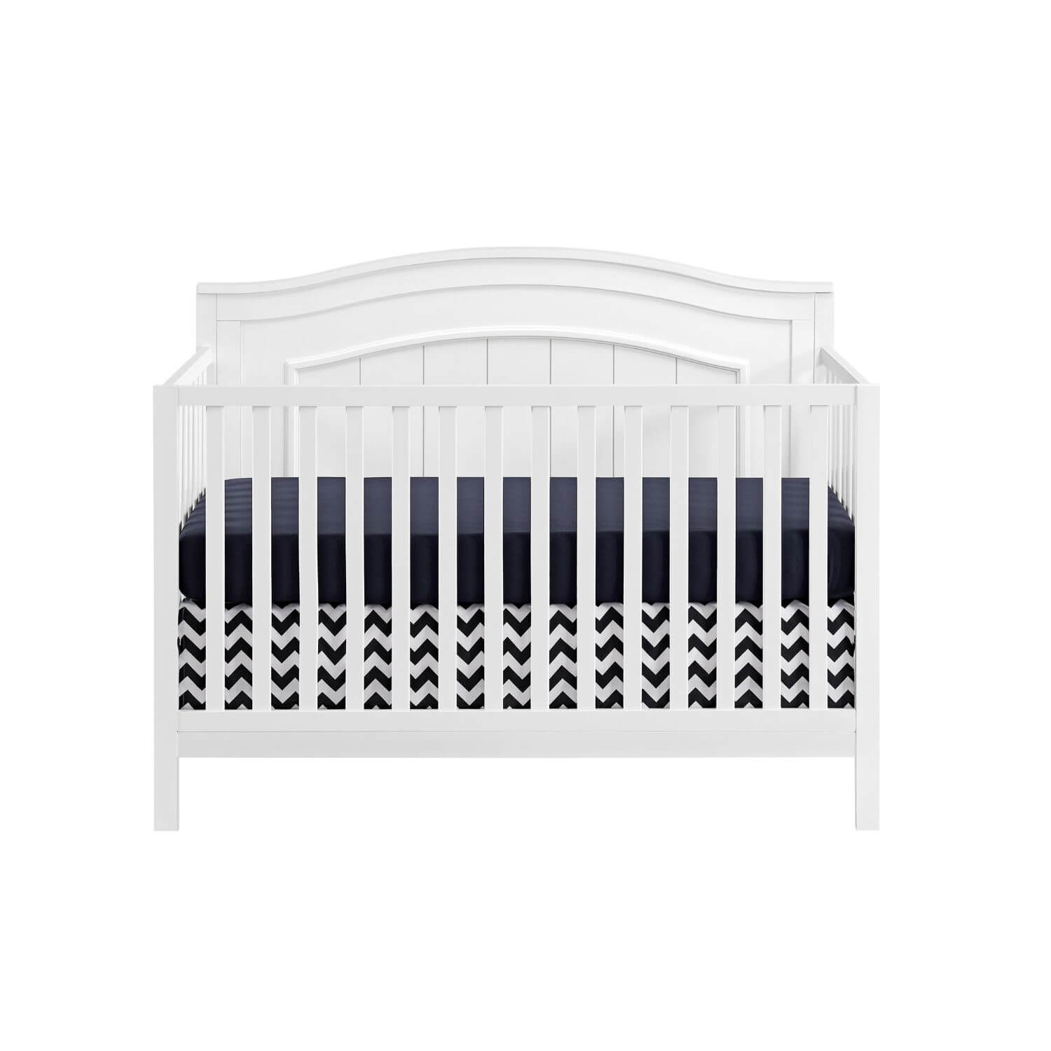 Oxford Baby Nolan 4-in-1 Convertible Crib | Snow White