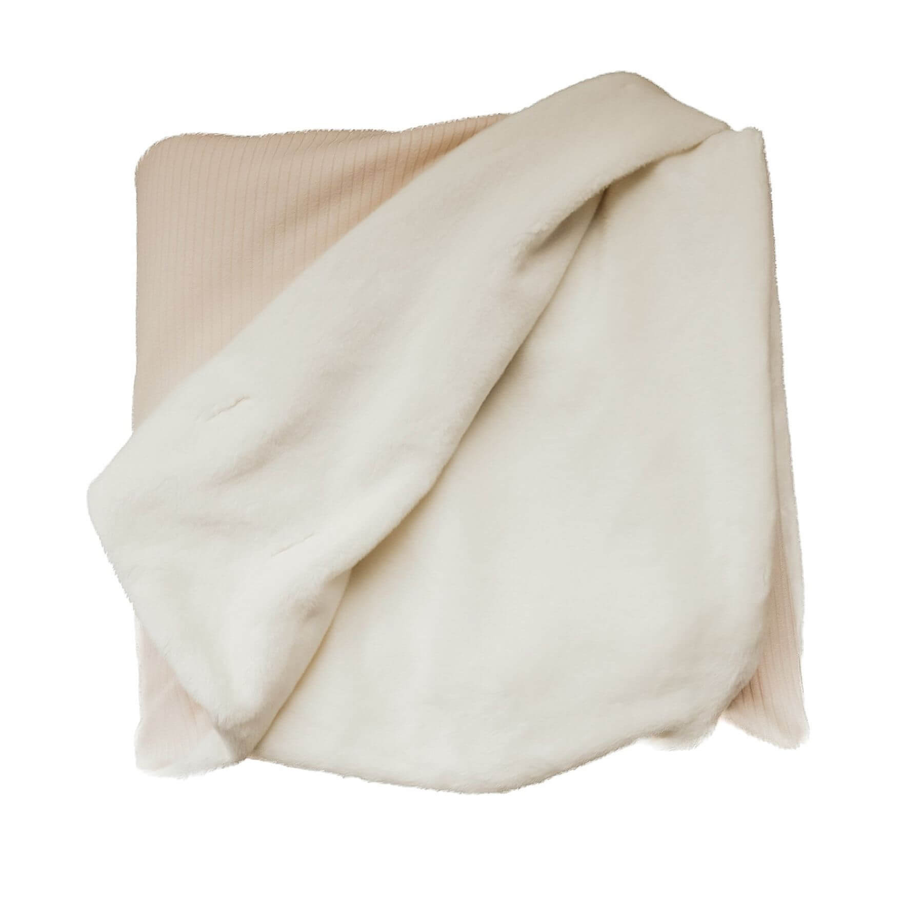Little Mae & Co Oat Ribbed Toddler Blanket