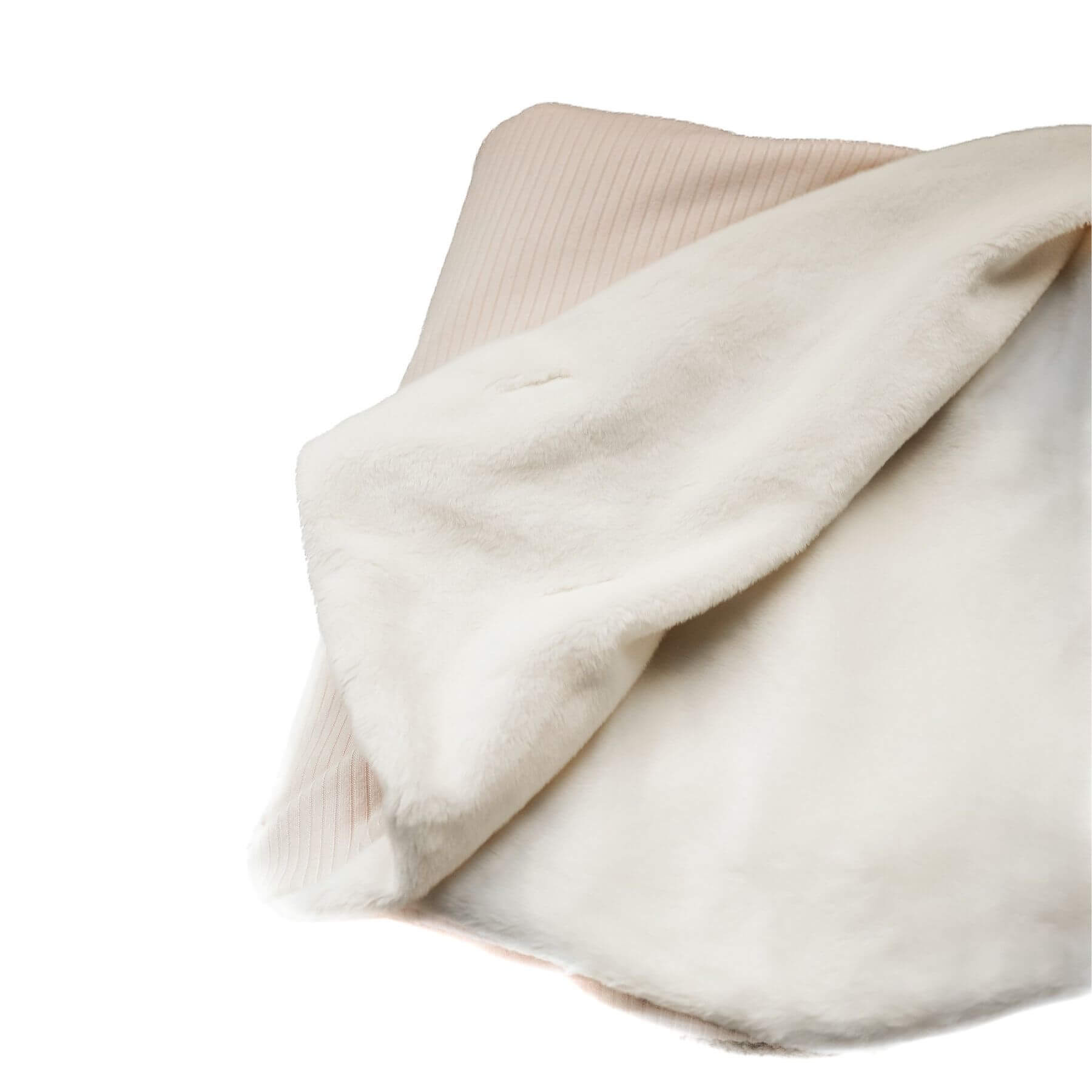 Little Mae & Co Oat Ribbed Toddler Blanket