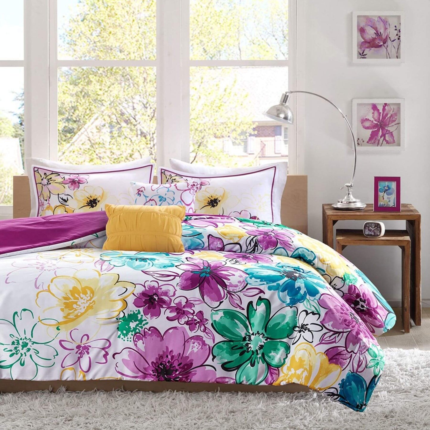 Olivia Floral Comforter Set