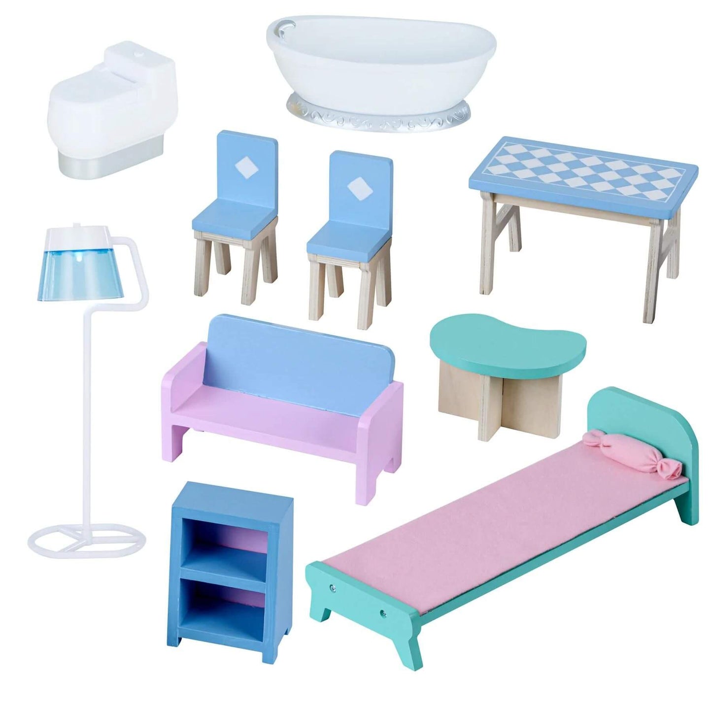 Olivia's Little World Dreamland Glass-Look Dollhouse Accessory