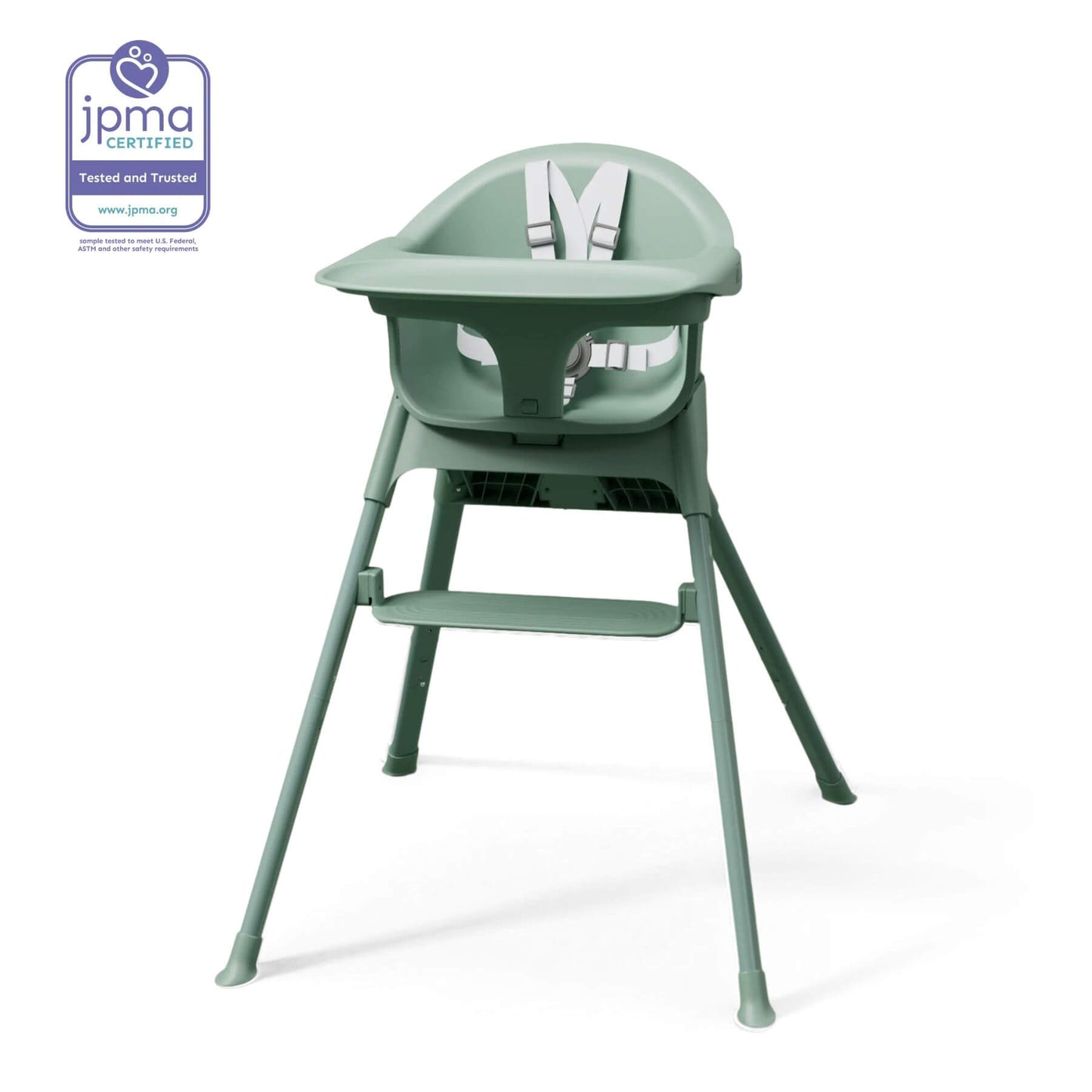 Mompush Olli High Chair - Green