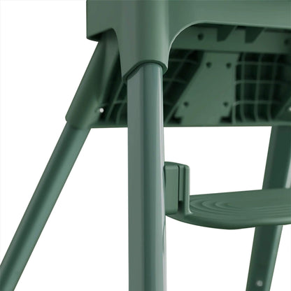 Close-up of Mompush Olli High Chair - Green