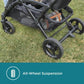 Contours Options Elite V2 Double Stroller Graphite Gray - Detail