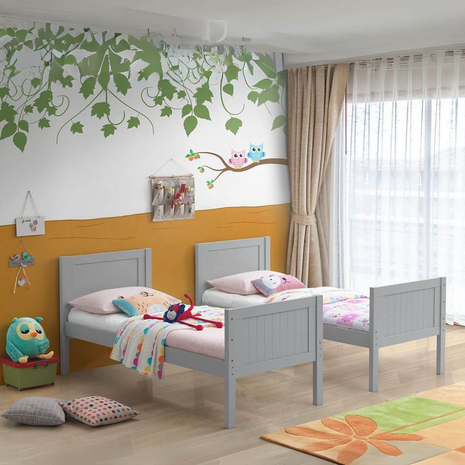 Orbelle Bunk Bed Model 2022 Gray - Lifestyle