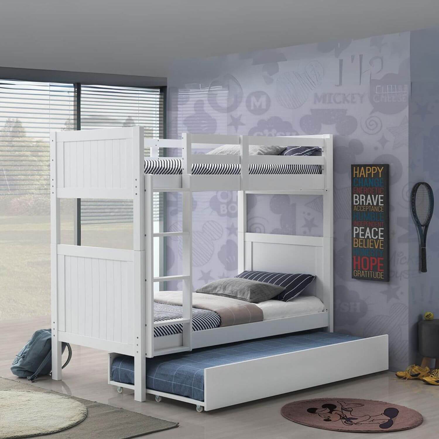 Orbelle Bunk Bed Model 2022 Gray - Lifestyle