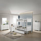 Orbelle Bunk Bed Twin over Twin Model 4800 White - Lifestyle