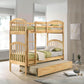 Orbelle Bunk Bed Twin over Twin Model 450 Natural - Lifestyle