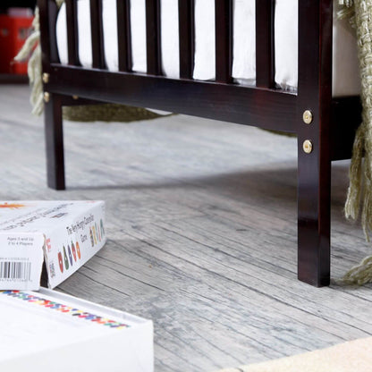 Orbelle Contemporary Toddler bed Espresso - Detail