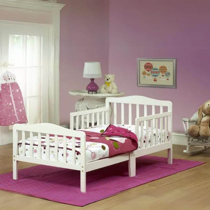 Orbelle Contemporary Toddler bed French White