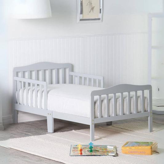 Orbelle Contemporary Toddler bed Gray - Lifestyle