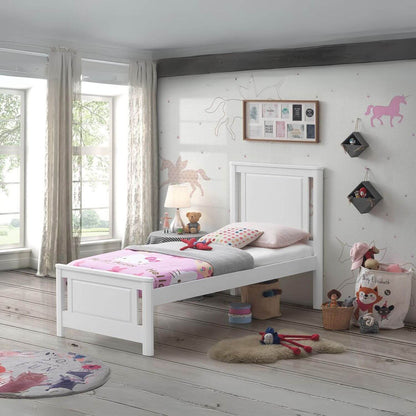 Orbelle Teen Bed Model 301 White - Lifestyle