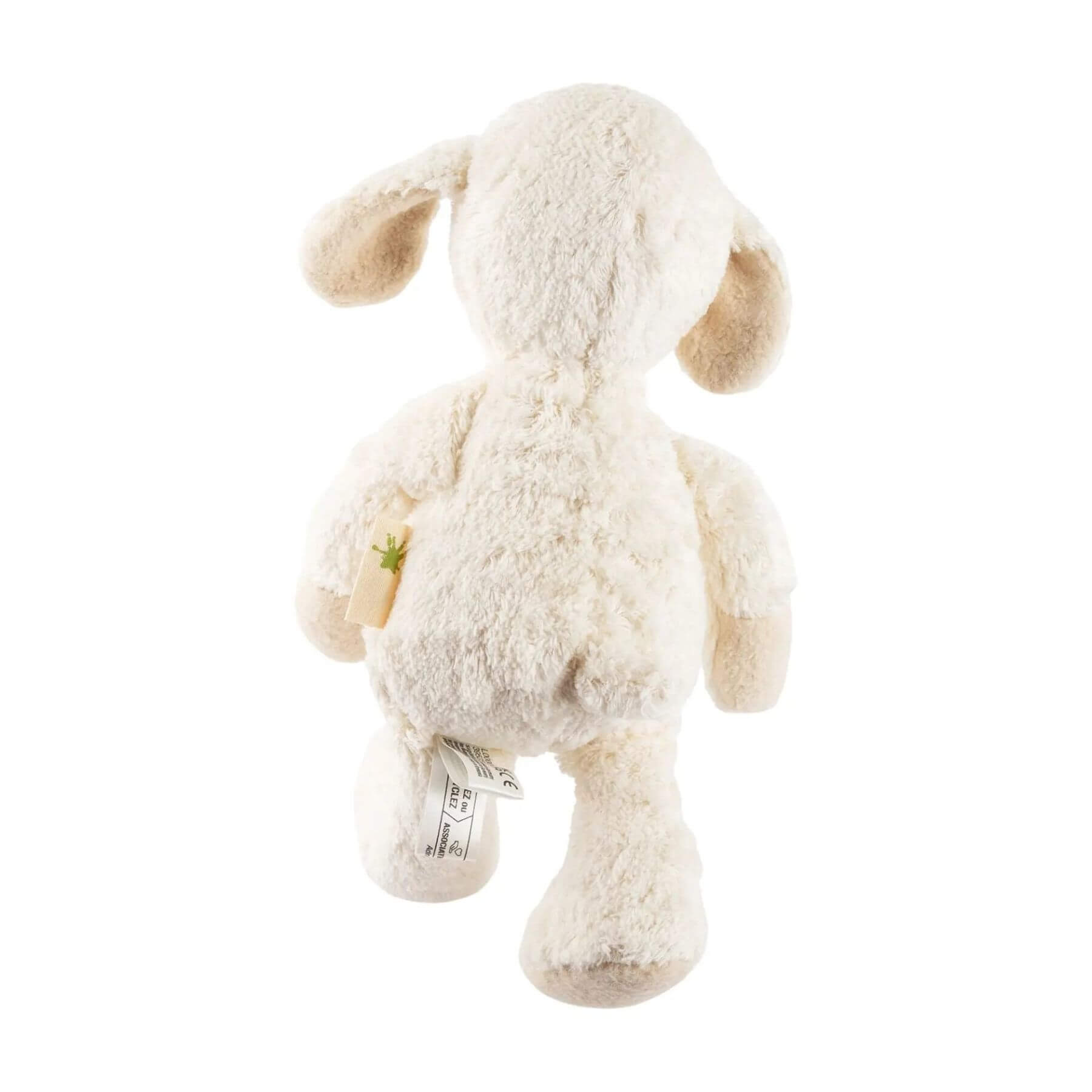 Back view of sigikid Organic Sheep Plush Toy