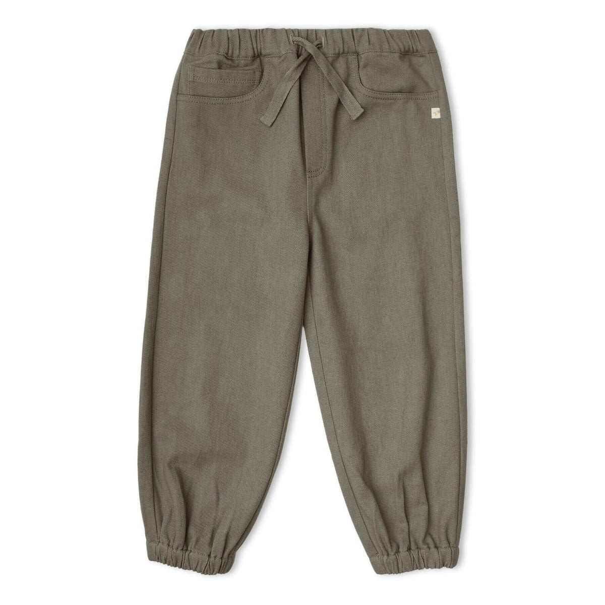 Makemake Organics Organic Twill Joggers Pants - Olive