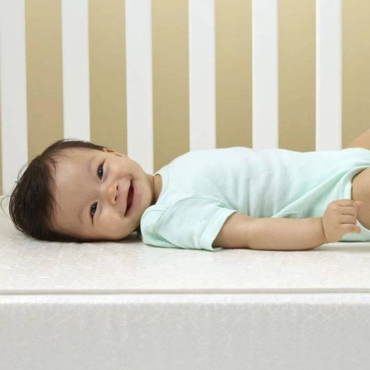 Sealy Orion Lightweight Antibacterial 2-Stage Crib Mattress - Lifestyle