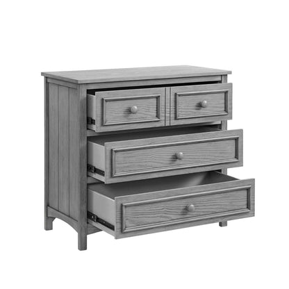 Oxford Baby Bennett 3-Drawer Dresser | Rustic Gray