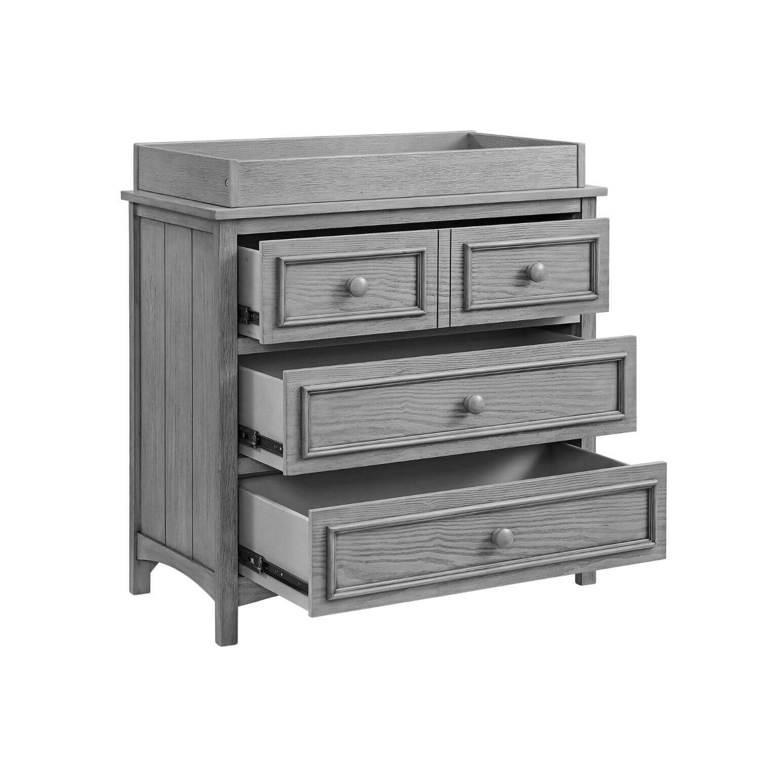 Oxford Baby Bennett 3-Drawer Dresser | Rustic Gray