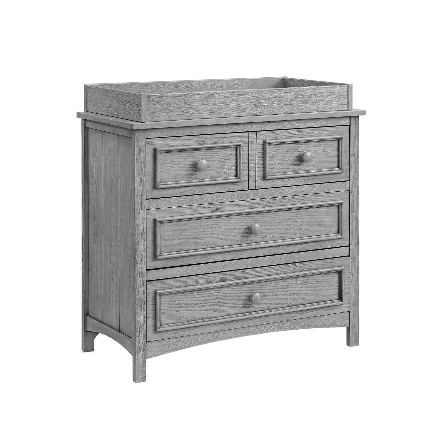 Oxford Baby Bennett 3-Drawer Dresser | Rustic Gray