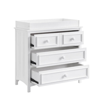 Oxford Baby Bennett 3-Drawer Dresser | Rustic White