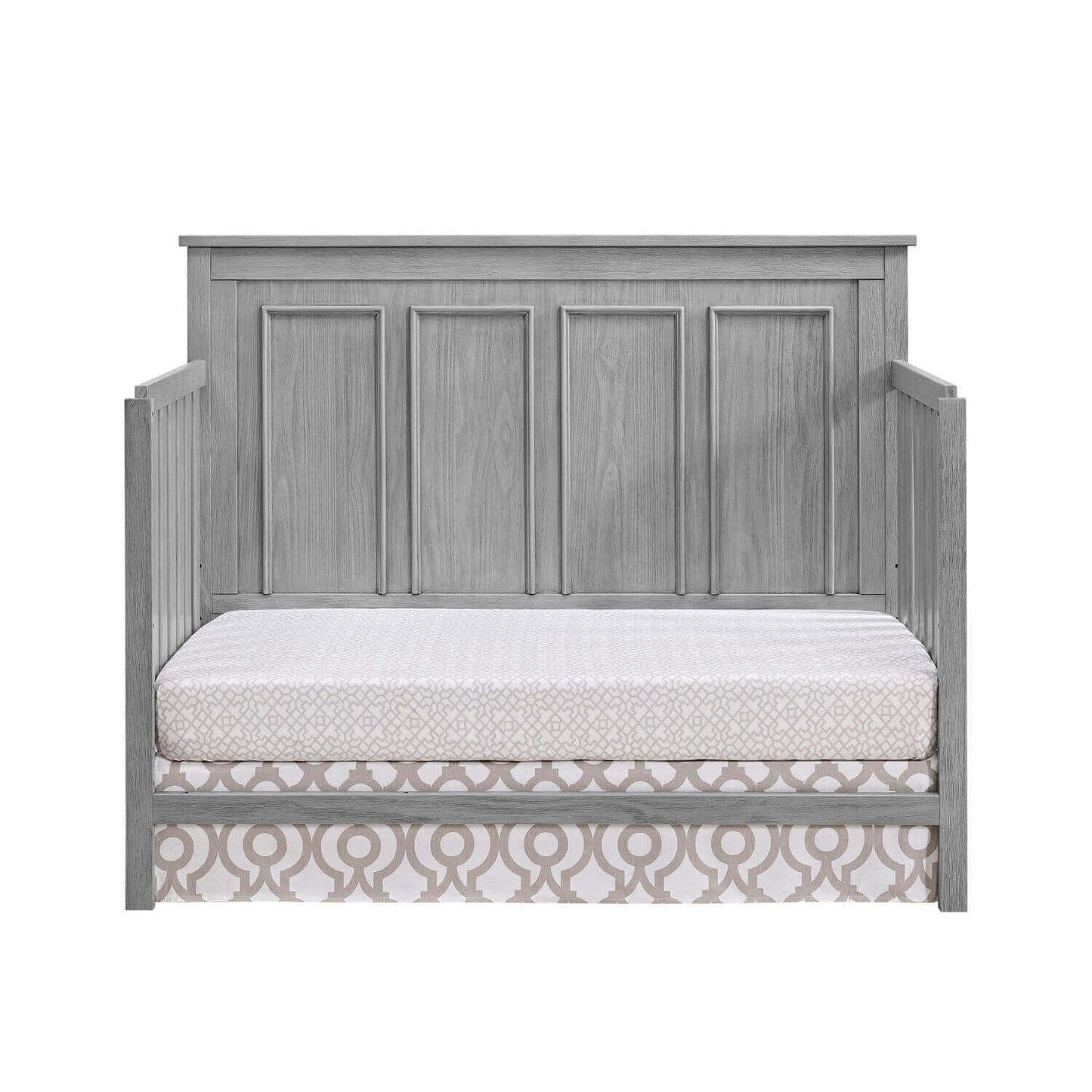 Oxford Baby Bennett 4-in-1 Convertible Crib | Rustic Gray