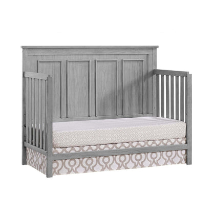 Oxford Baby Bennett 4-in-1 Convertible Crib | Rustic Gray