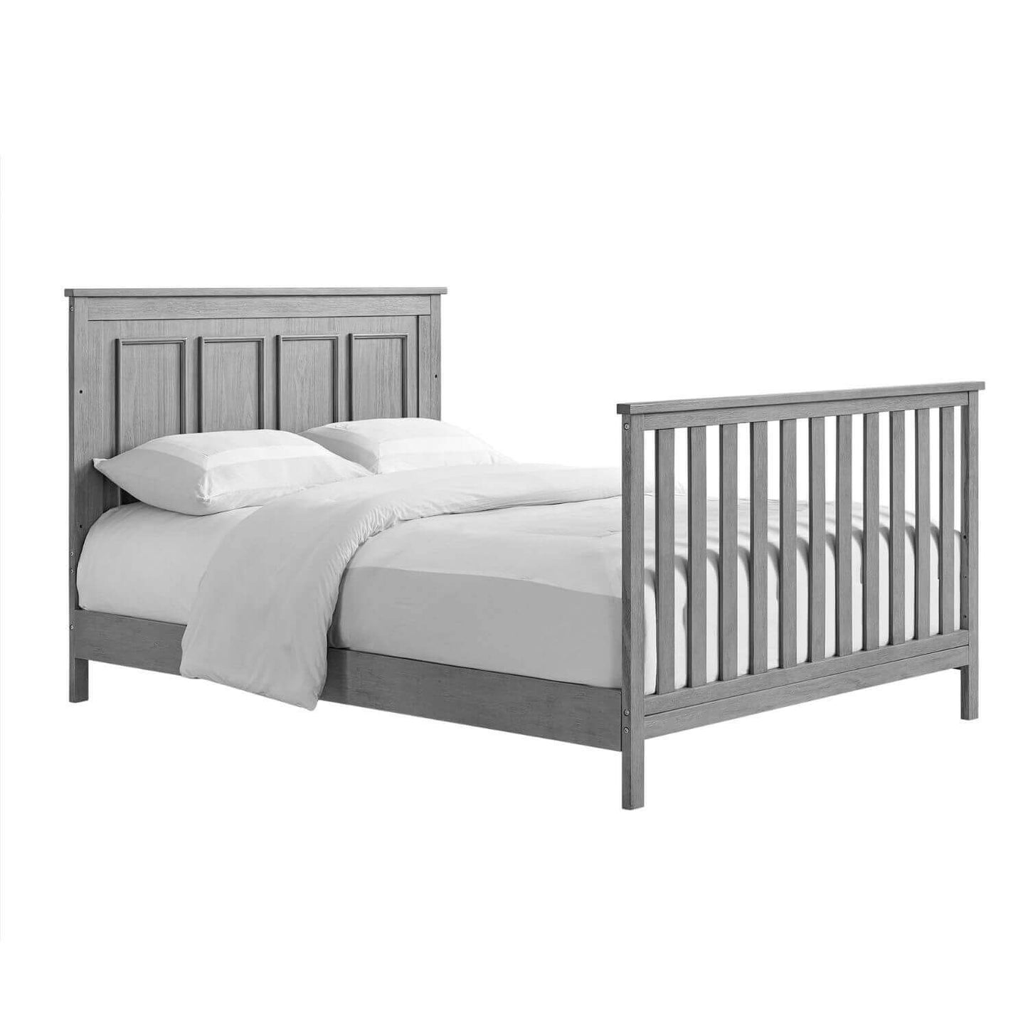 Oxford Baby Bennett 4-in-1 Convertible Crib | Rustic Gray