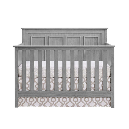 Oxford Baby Bennett 4-in-1 Convertible Crib | Rustic Gray