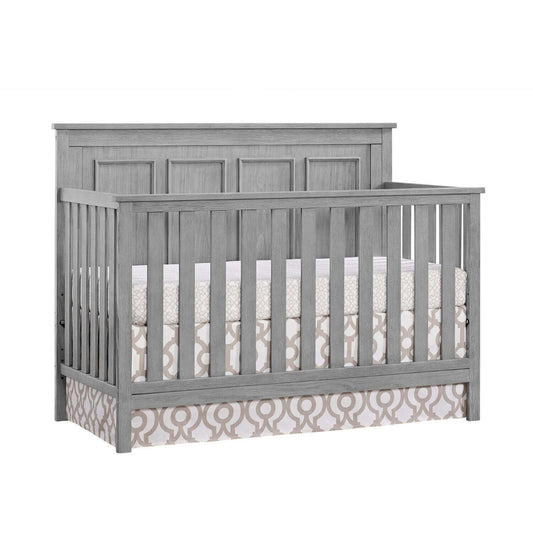 Oxford Baby Bennett 4-in-1 Convertible Crib | Rustic Gray