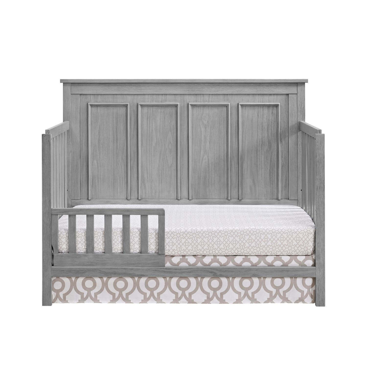 Oxford Baby Bennett 4-in-1 Convertible Crib | Rustic Gray