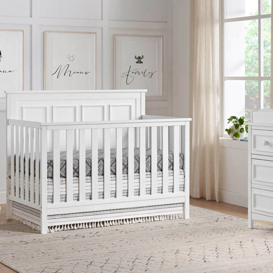Oxford Baby Bennett 4-in-1 Convertible Crib | Rustic White
