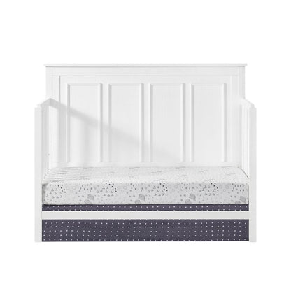 Oxford Baby Bennett 4-in-1 Convertible Crib | Rustic White