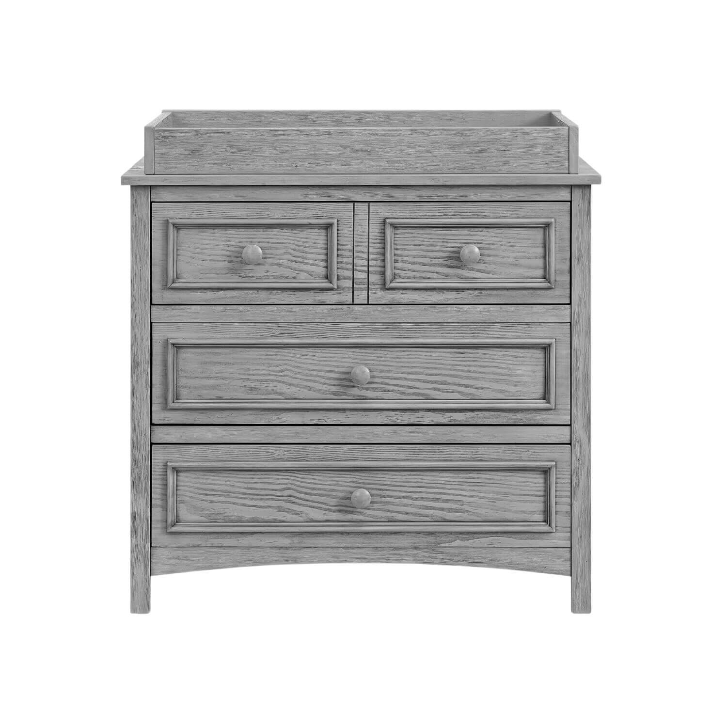 Oxford Baby Bennett Changing Topper (RTA) For 3 DR | Rustic Gray