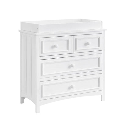 Oxford Baby Bennett Changing Topper (RTA) For 3 DR | Rustic White