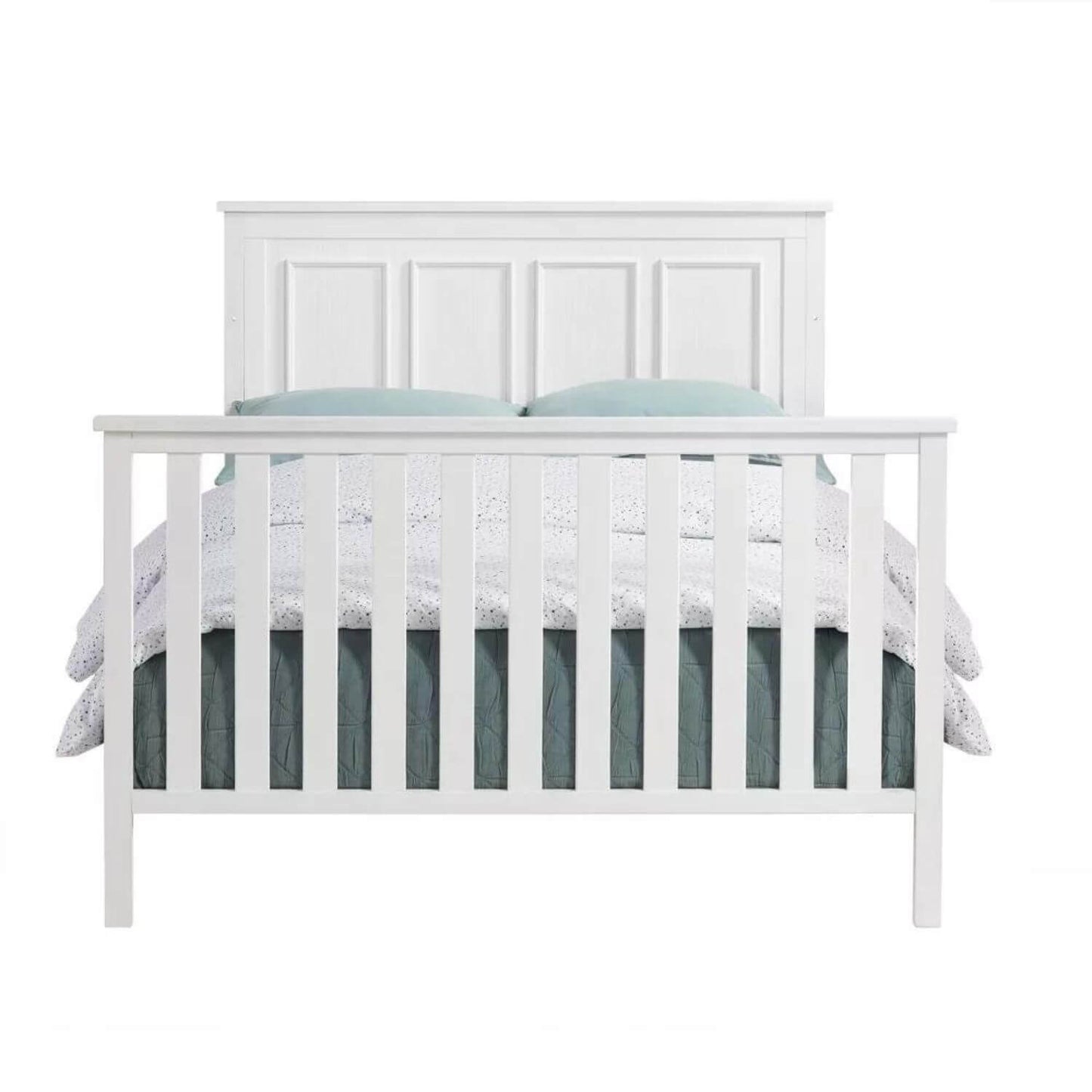 Oxford Baby Bennett Full Bed Conversion Kit | Rustic White