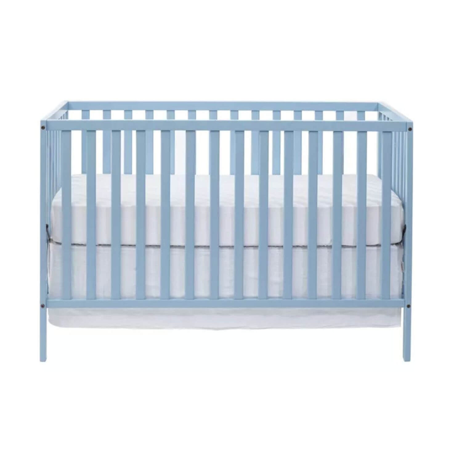 Palmer 3-in-1 Convertible Island Crib Baby Blue