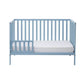 Palmer 3-in-1 Convertible Island Crib Baby Blue