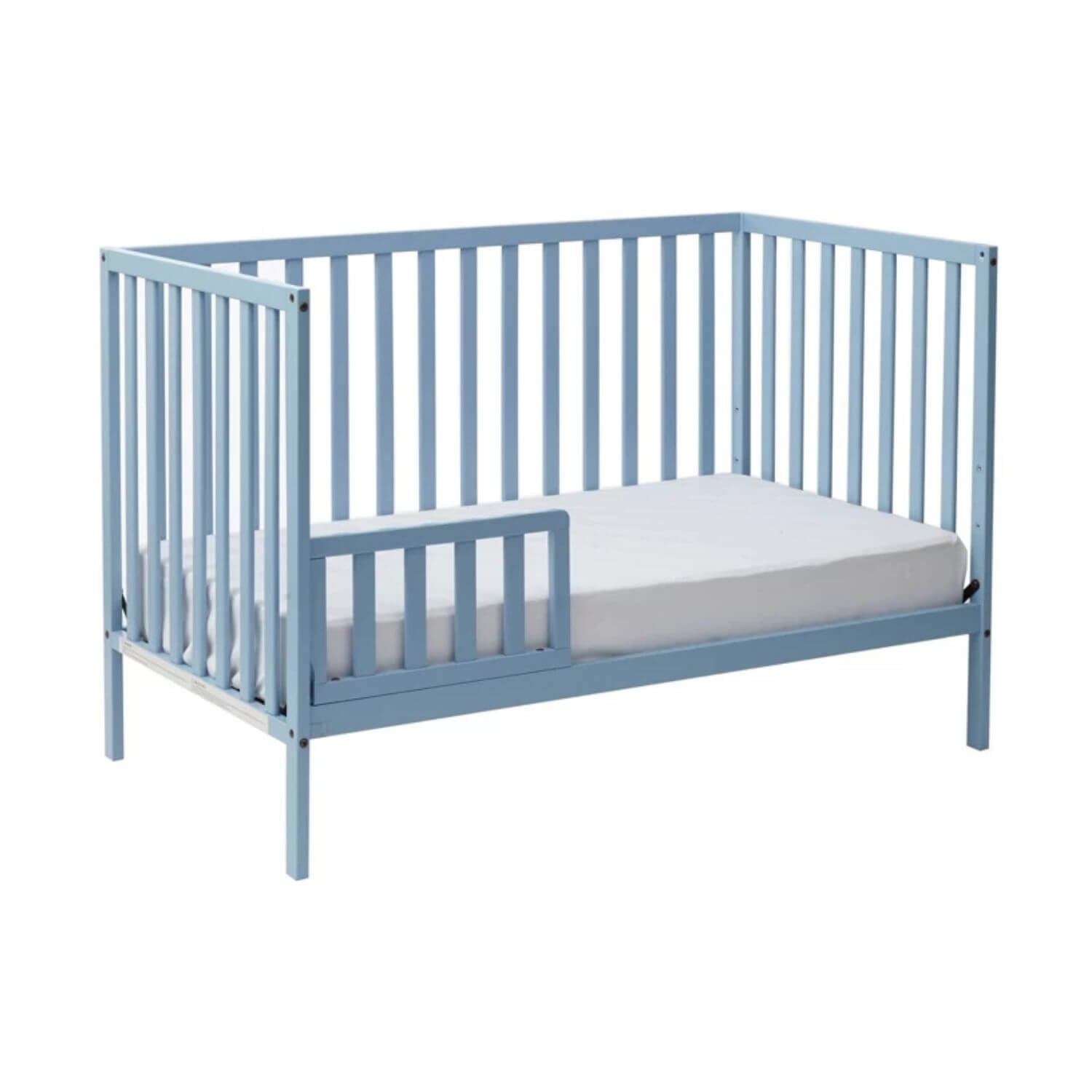 Palmer 3-in-1 Convertible Island Crib Baby Blue